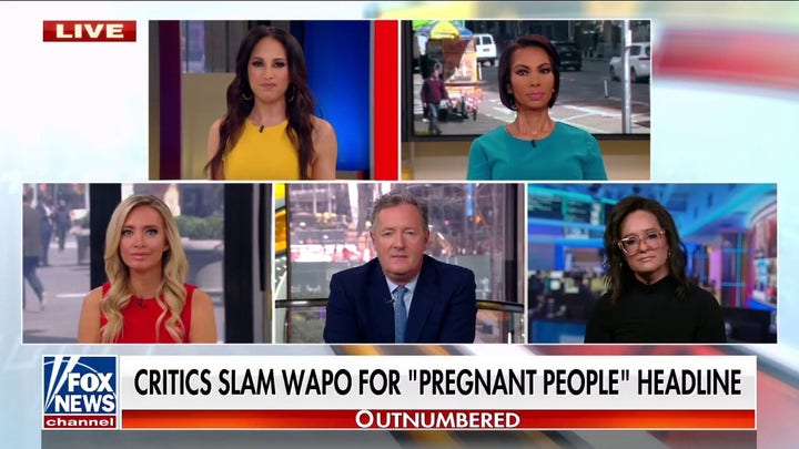 Critics blast Washington Post for using the term 'pregnant people'