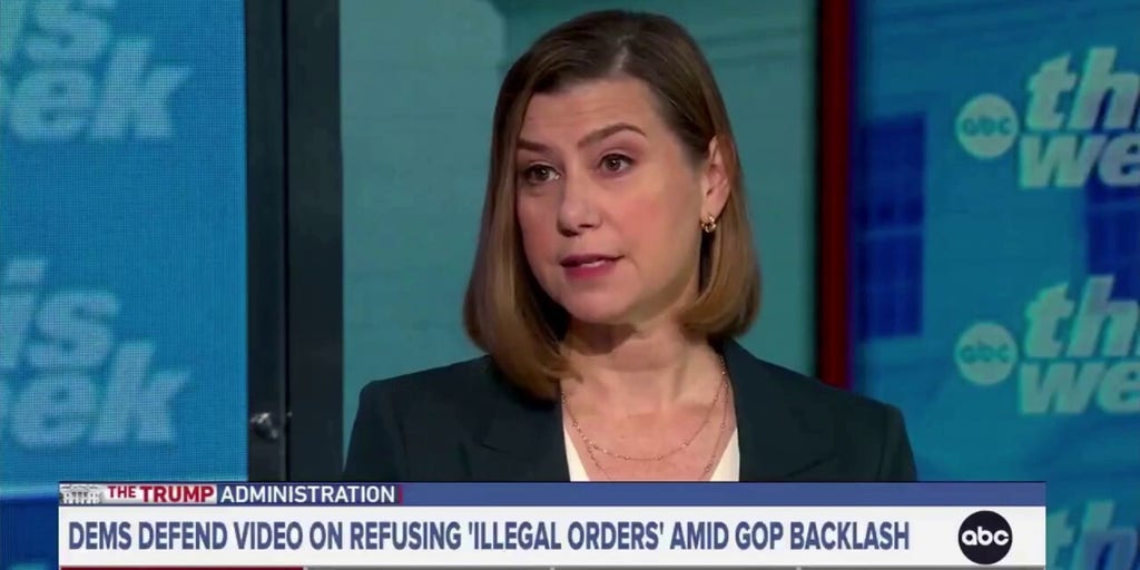 Sen. Elissa Slotkin 'not aware' of any illegal orders from Trump