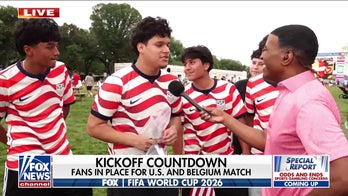 Fans react ahead of US-Belgium World Cup round 16 match