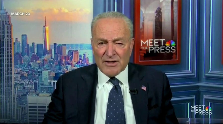 Chuck Schumer denies he's caving to left-wing pressure to force a shutdown