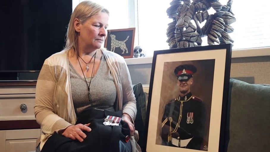 Woman’s grief over soldier son’s death leads to stress-induced heart episode