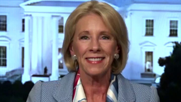 Secretary Betsy DeVos echoes President Trump: There's no excuse for schools not to reopen