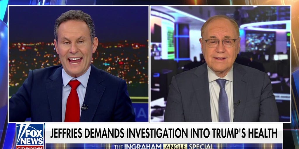 Hakeem Jeffries demands investigation into Trump’s health