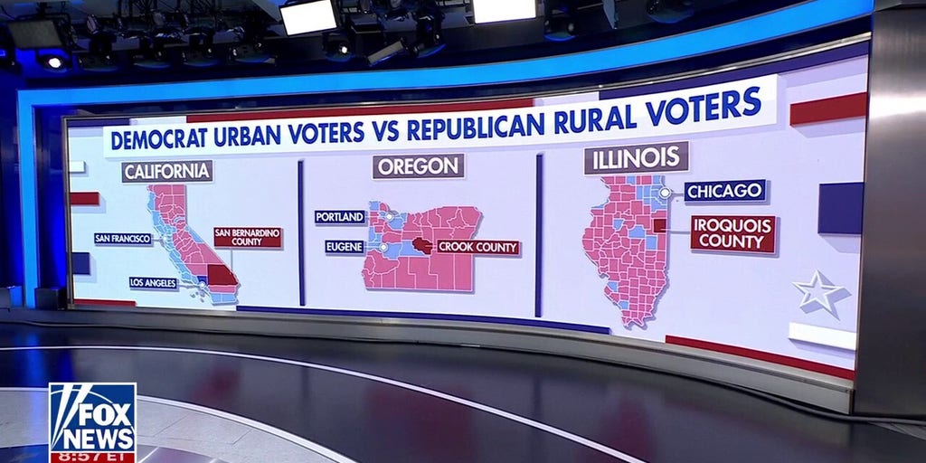 IL, CA voters join Oregon counties in looking to secede from powerful Dem cities