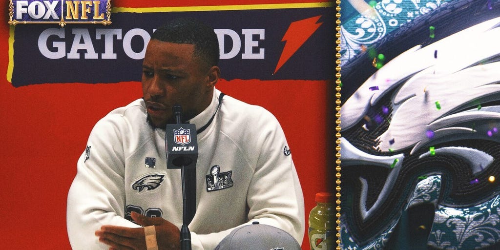 Saquon Barkley suggests Jameis Winston to sign with Giants in free agency | Super Bowl LIX Opening Night