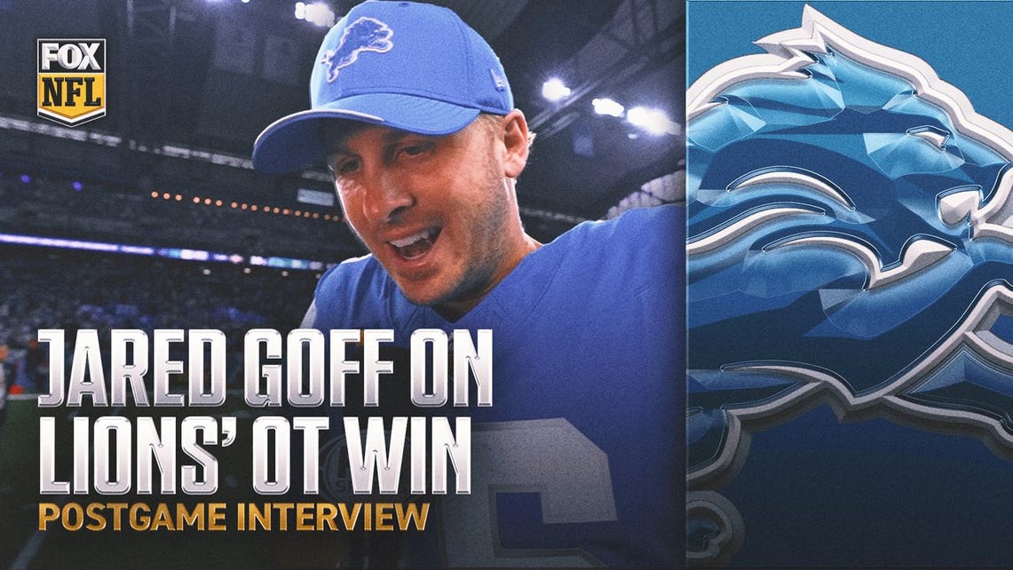 Jared Goff reflects on LAST-SECOND week 1 win and expectations to 'be more consistent' next week