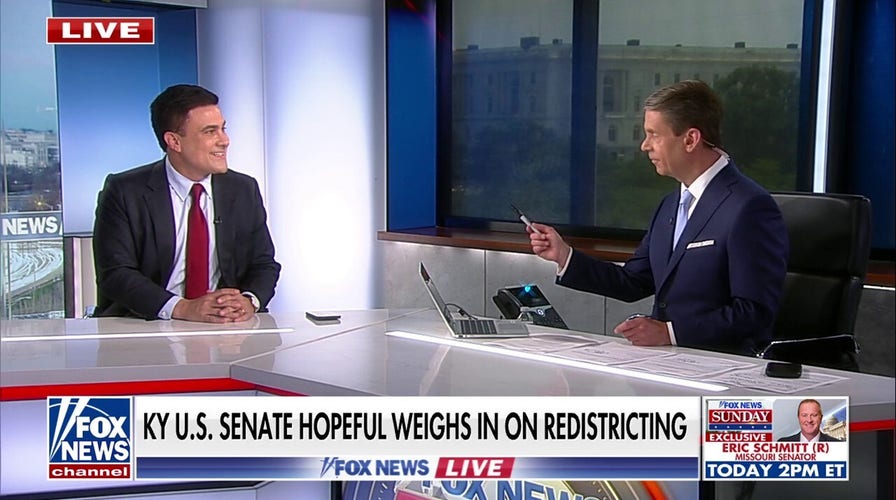 Kentucky Senate candidate backs Trump’s ‘Reagan-esque’ strength in Putin, Zelenskyy talks