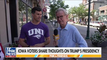 Iowa voters grade Trump’s first six months back in office