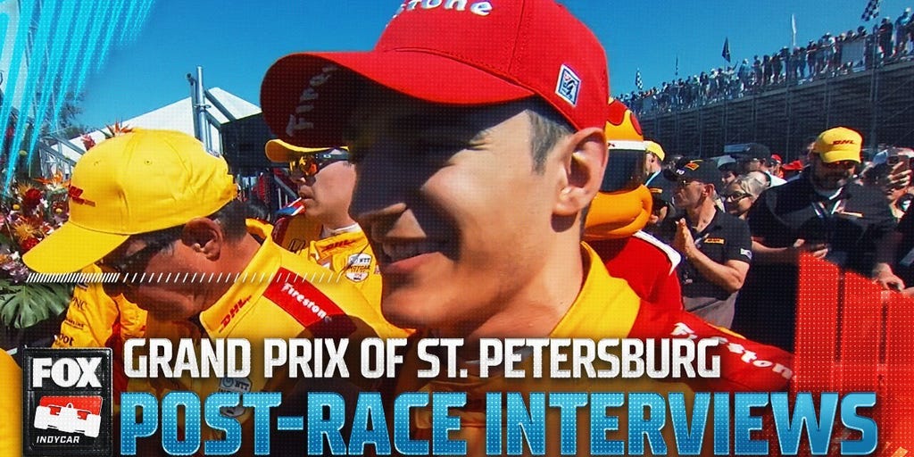Alex Palou, Josef Newgarden and more post-race interviews from St. Petersburg | INDYCAR on FOX