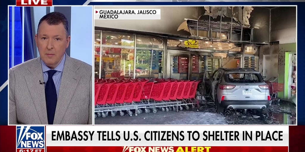 Cartel leader's death sparks violence in Mexico, US embassy issues shelter-in-place order