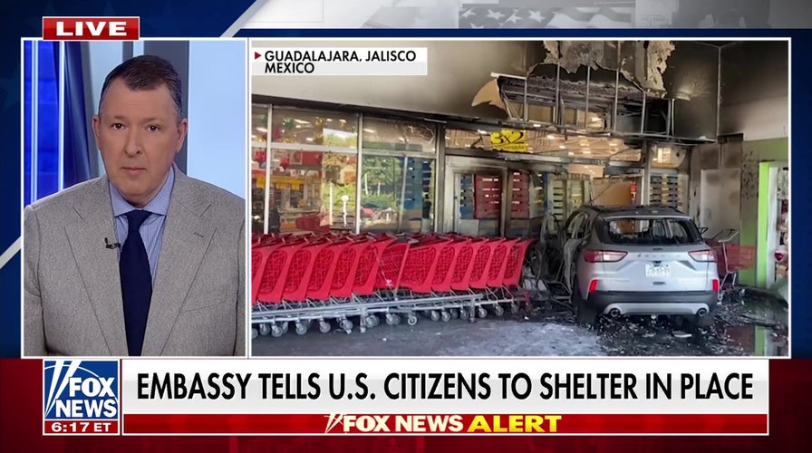 Cartel leader's decease sparks unit successful Mexico, US embassy issues shelter-in-place bid