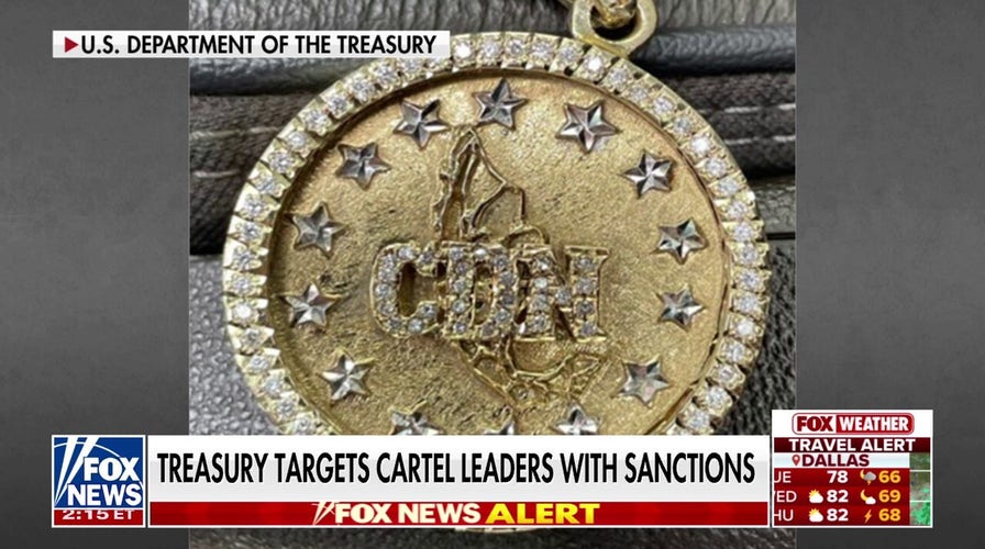 Treasury Department sanctions two top leaders of Cártel del Noreste
