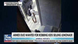Boston police search for armed duo who robbed kids' lemonade stand