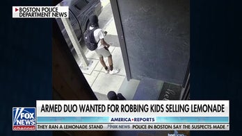 Boston police search for armed duo who robbed kids' lemonade stand