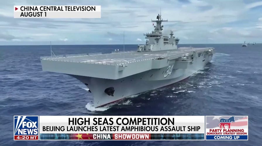 China continues to dominate shipbuilding with latest amphibious assault ship