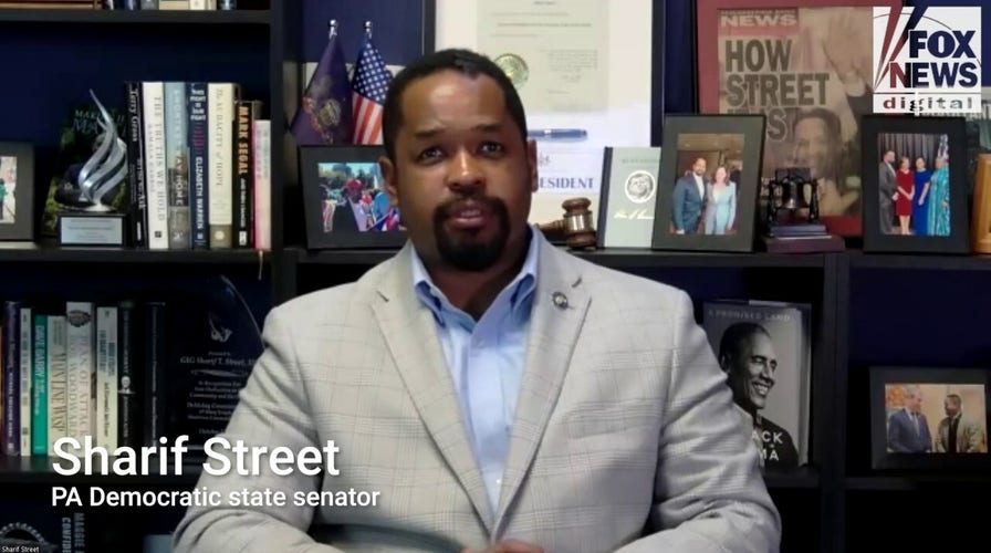 PA state Sen. Sharif Street cheers possible Kamala Harris, Josh Shapiro ticket