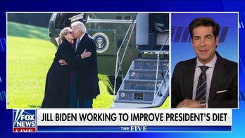 No wonder the VEEP has a little extra spring in her step: Jesse Watters