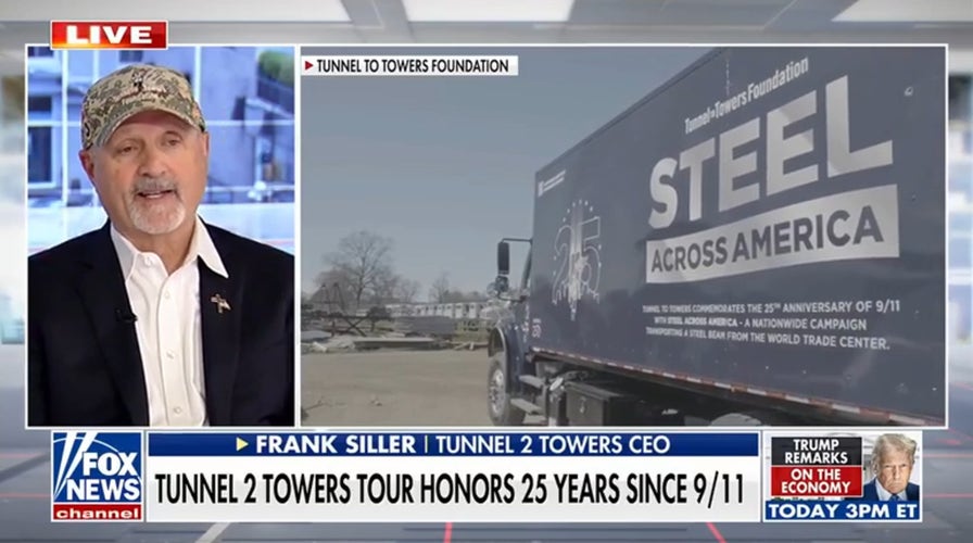 Tunnel to Towers Foundation launches 'Steel Across America' tour marking 25 years since 9/11