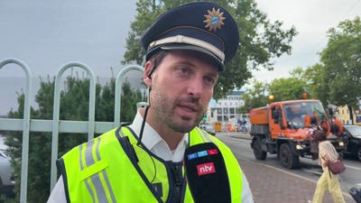 Police respond after explosion injures 2 at German train station