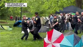 Authorities declare University of Virginia anti-Israel protest an unlawful assembly