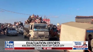 Israel expands assault on Hamas as more than 400,000 civilians flee Gaza