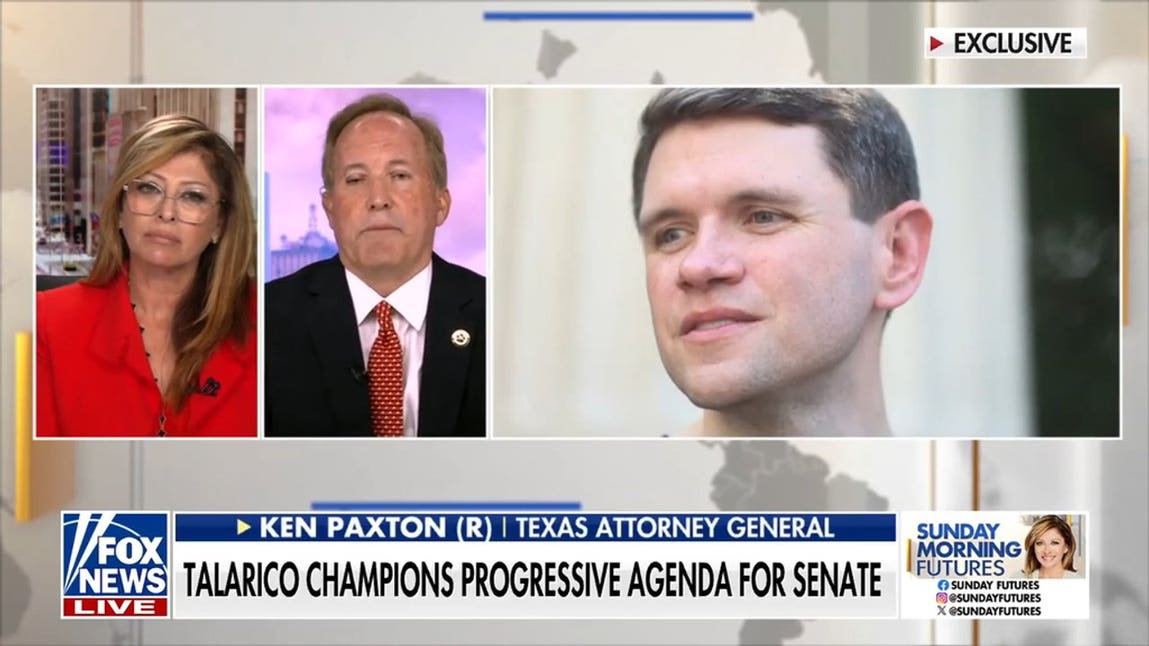 Paxton exposes opponent Talarico's progressive agenda, voter fraud reports