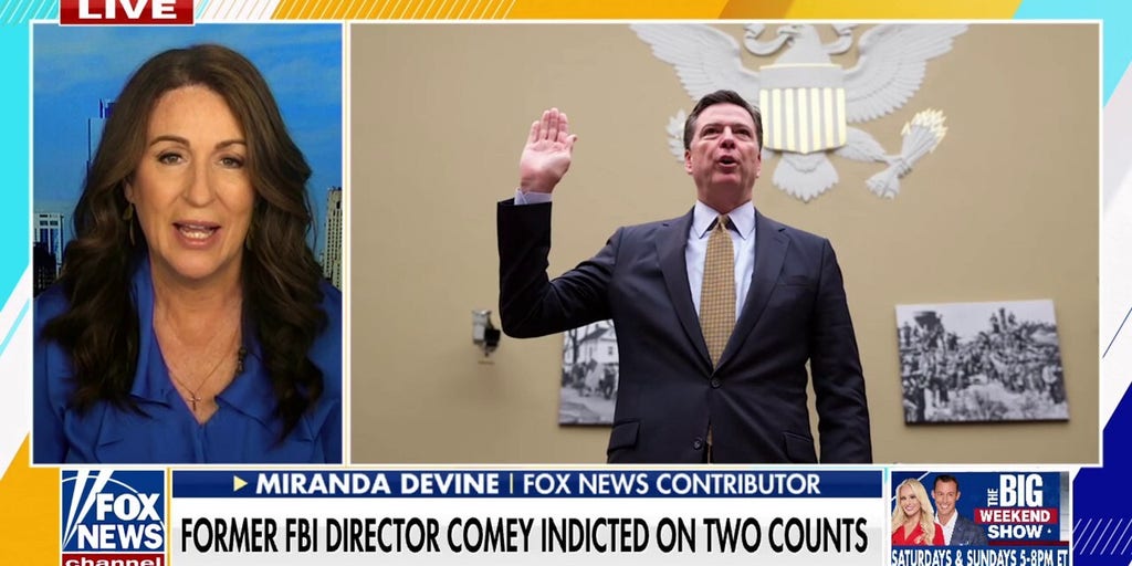 James Comey criticized for speaking out after indictment: 'Weak'