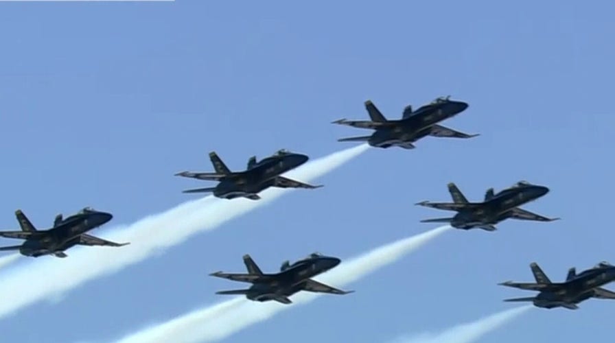 Blue Angels, Thunderbirds flyover NYC to salute heroes fighting COVID-19