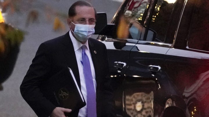 Coronavirus vaccine distribution could come in days: Alex Azar
