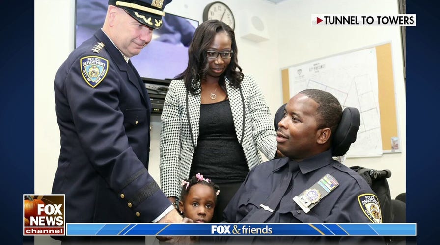Tunnel to Towers honors injured NYPD detective with physical therapy room