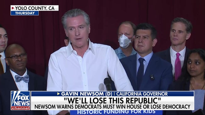 Gavin Newsom warns Democrats must win the House or 'lose the Republic'