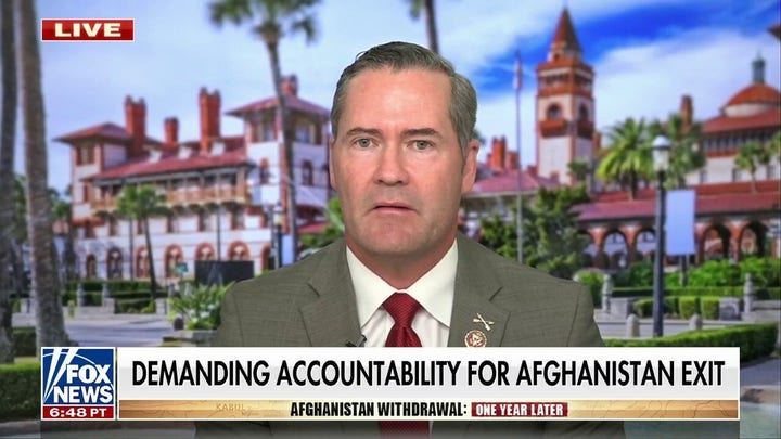 Rep. Waltz: Biden’s response to Afghan withdrawal a ‘slap in the face’ for Gold Star families