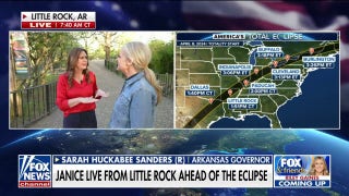 Janice Dean speaks to Sarah Huckabee Sanders about upcoming eclipse - Fox News