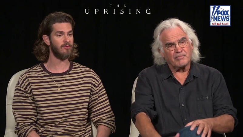 'The Uprising' star Andrew Garfield, director Paul Greengrass target 'rich elite' in new epic: 'System is rigged'