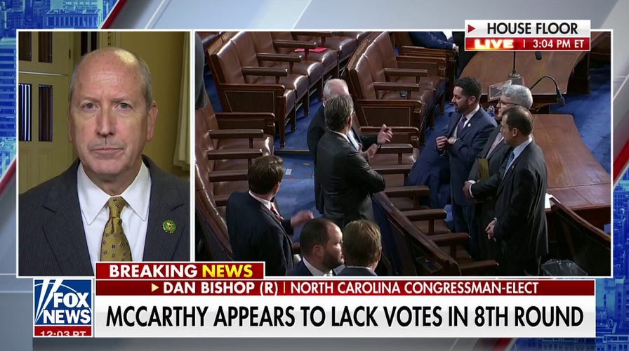 'We need to change Congress': Dan Bishop on House speaker race