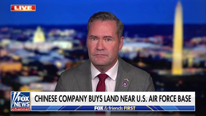 Chinese company purchases land near US Air Force base amid 'economic war' with America