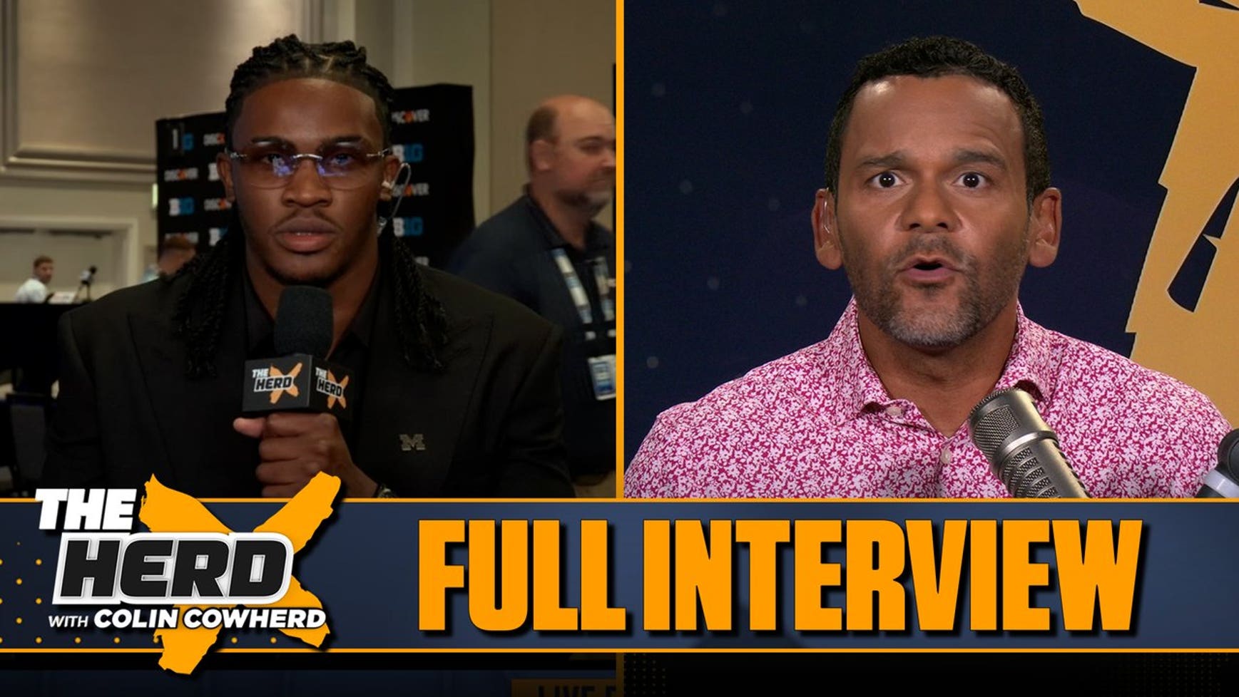 Bryce Underwood on working out with Joe Burrow, first season under Kyle Whittingham, Michigan's expectations | The Herd