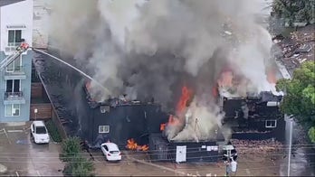 Explosion and fire at Dallas apartment building injures at least 1