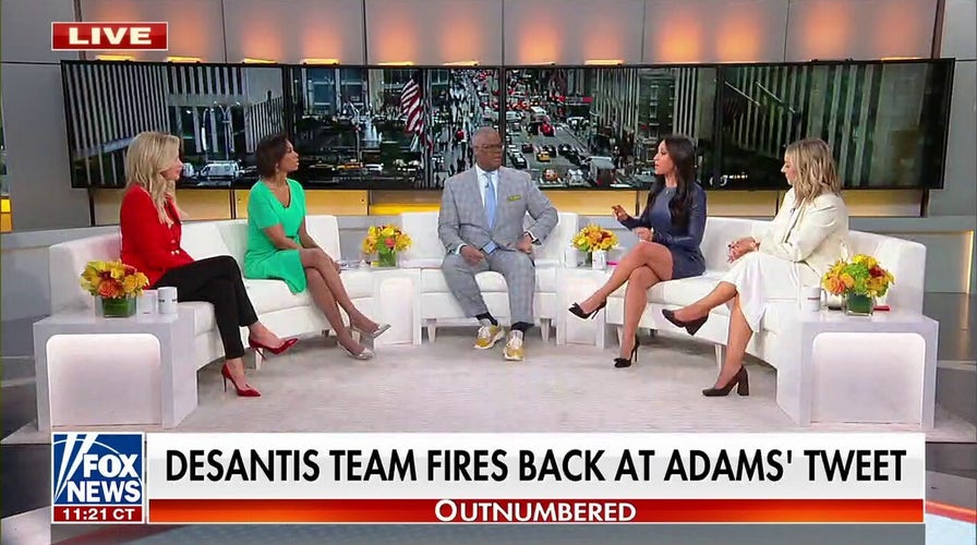 Ron DeSantis, NYC Mayor Adams trade barbs over crime