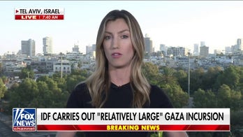 Israeli military launches 'relatively large' Gaza incursion 