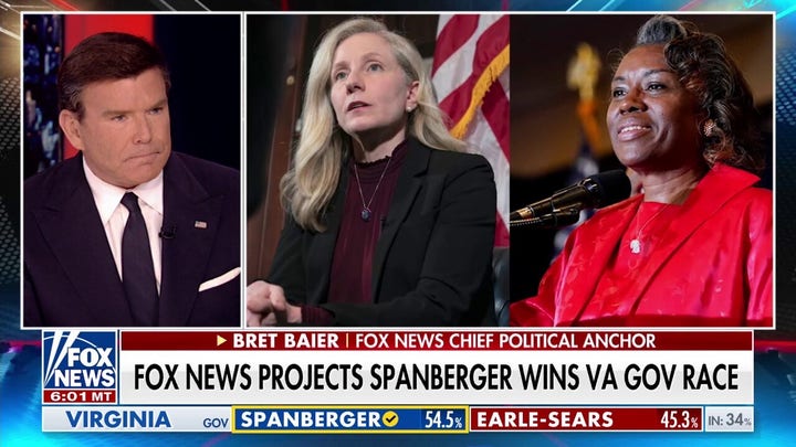 Spanberger wins Va. gubernatorial race, Fox News projects 