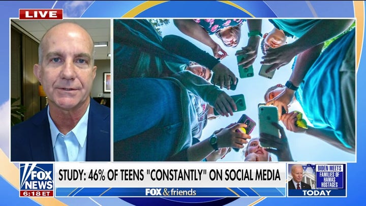 Nearly half of American teens constantly on social media, study says