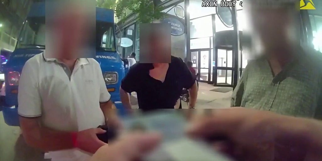 Body camera footage shows officers responding to lone 911 call following viral Cincinnati attack