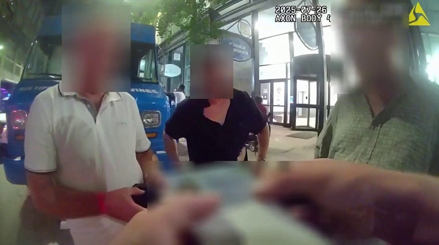 Body camera footage shows officers responding to lone 911 call after viral Cincinnati attack