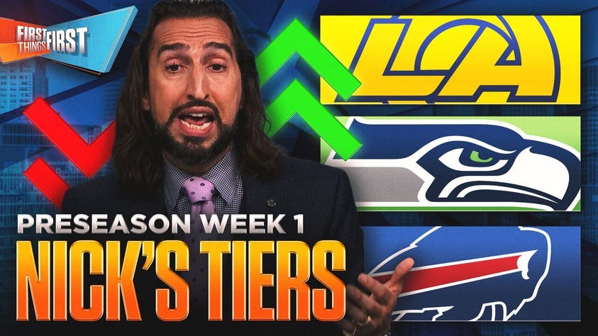 New team claims top spot on Nick’s NFL Tiers, Drake Maye on keeping all Patriots weapons happy | FTF