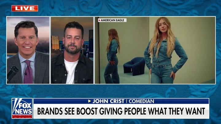 Comedian John Crist explains why the Sydney Sweeney American Eagle jeans ad controversy is a 'good sign'
