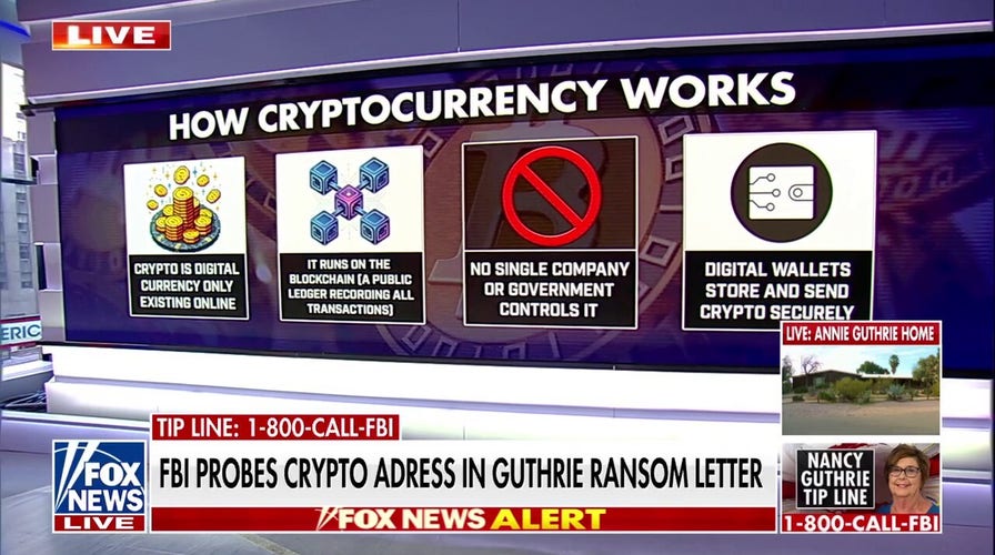 FBI probes crypto code  successful  Guthrie ransom letter