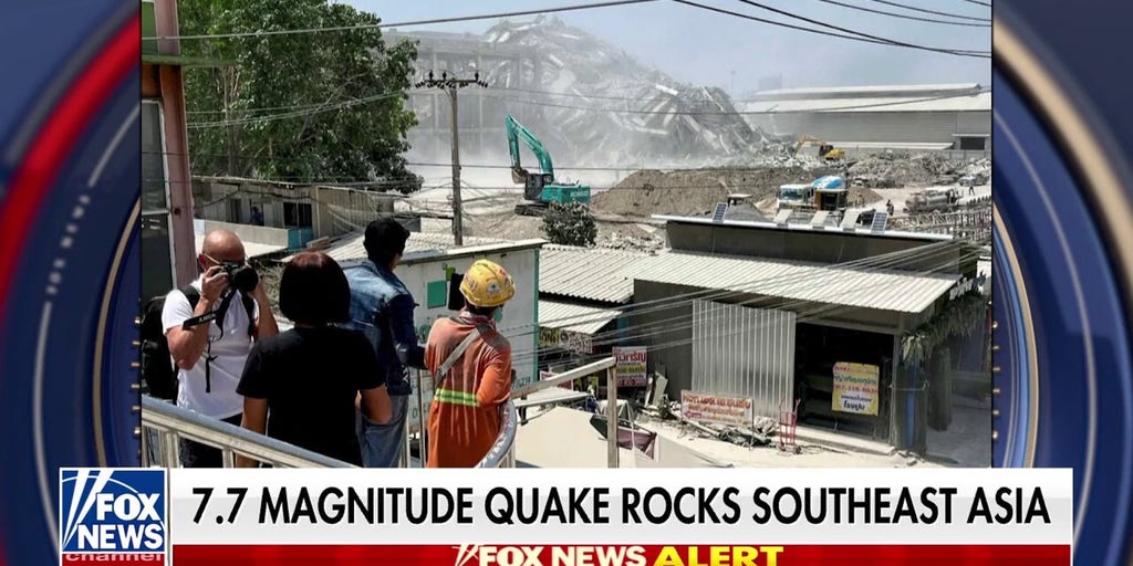 7.7 magnitude earthquake hits Southeast Asia