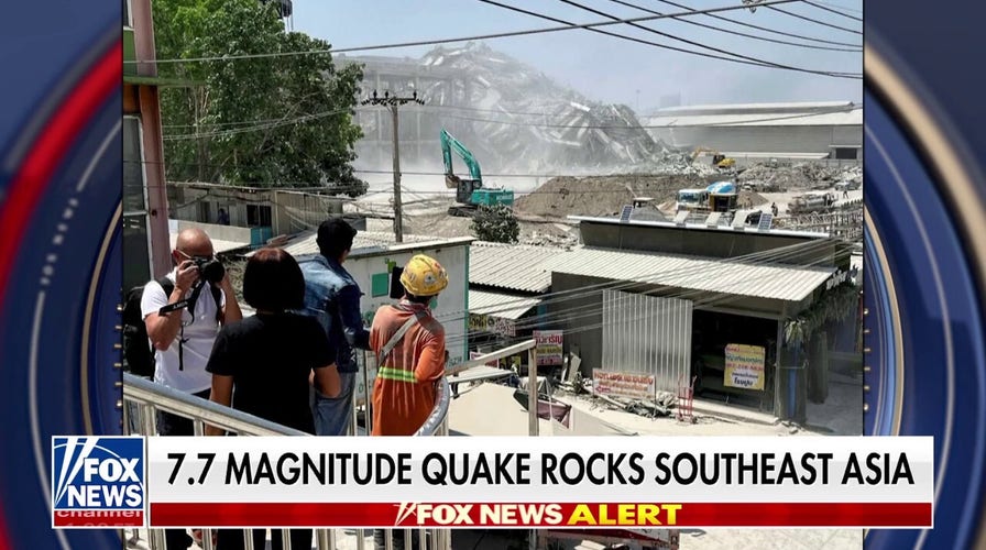 7.7 magnitude earthquake hits Southeast Asia