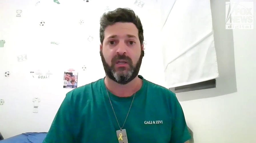 Liran Berman speaks about his brothers, Gali and Ziv, who have been held captive in Gaza since the Oct. 7 attacks
